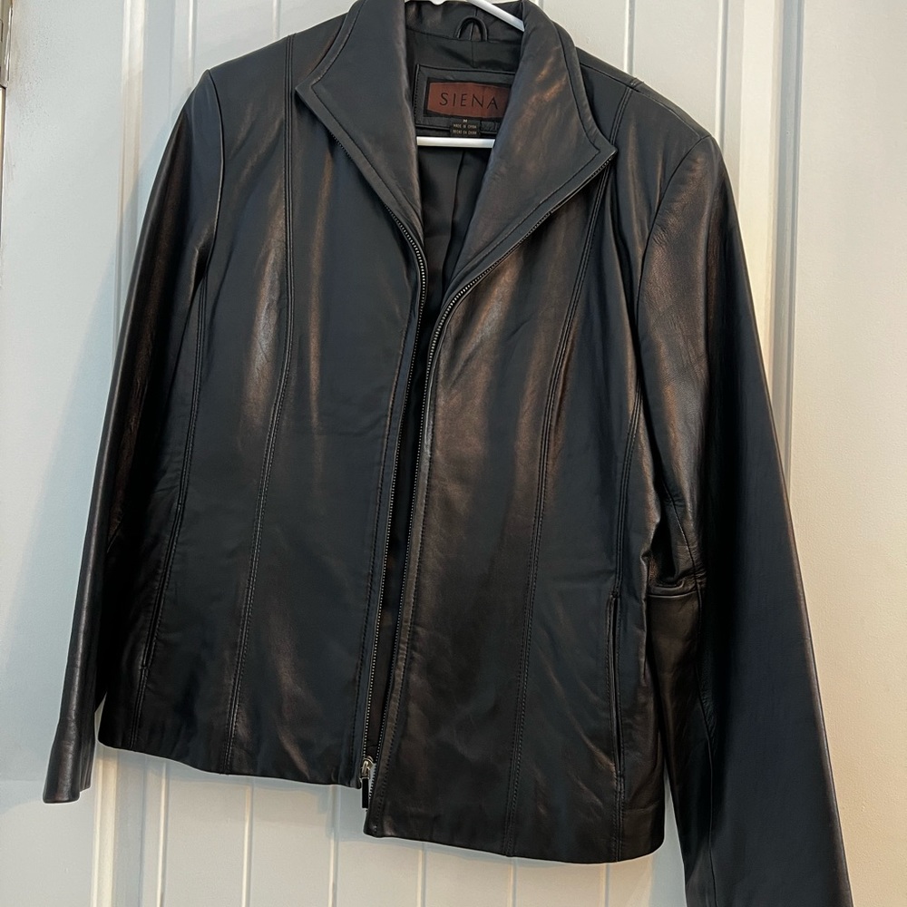 leather jacket
